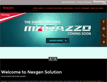 Tablet Screenshot of nexgensolutiontechnologies.com